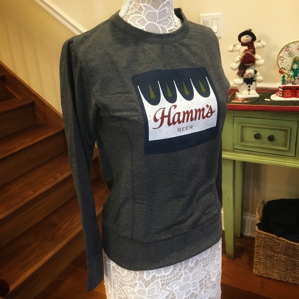 Hamm's Beer Women's Long Sleeve Sweatshirt
